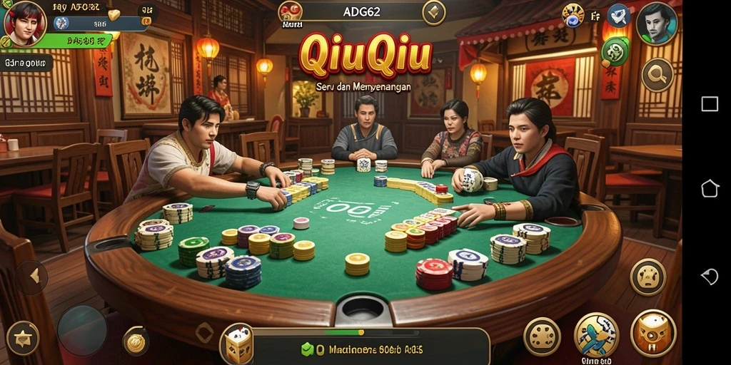 Gameplay seru QiuQiu dalam ADG62 yang menantang.