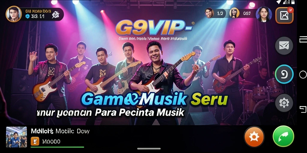 Tampilan gameplay G9VIP yang menarik dan penuh warna.