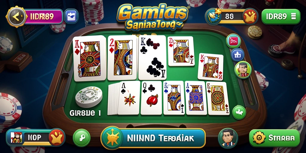 Tampilan gameplay menarik IDR89 yang melibatkan strategi dan keberuntungan.