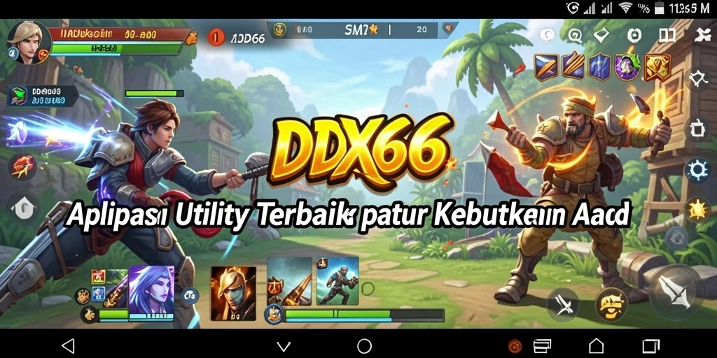 Tampilan antarmuka pengguna IDX66 yang modern dan fungsional.