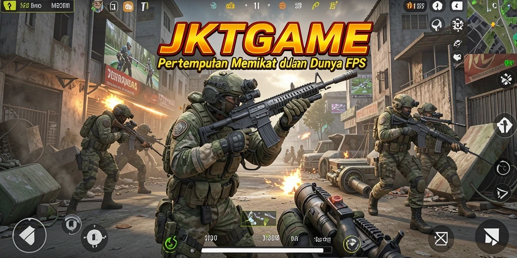 Gameplay seru JKTGAME yang menegangkan dan penuh aksi.