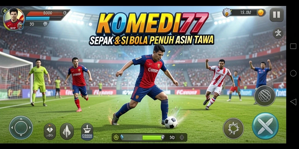 Tampilan gameplay <strong>KOMEDI77</strong> yang penuh aksi dan humor.
