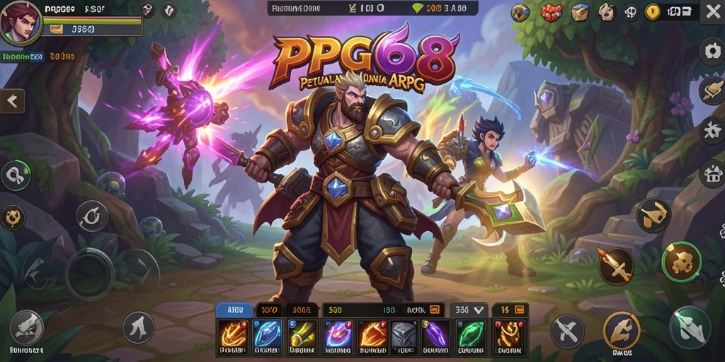 Gameplay ARPG PGG68 yang menegangkan dan imersif.